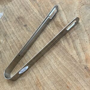 Stainless Steel ice cube / lemon wedge thongs
